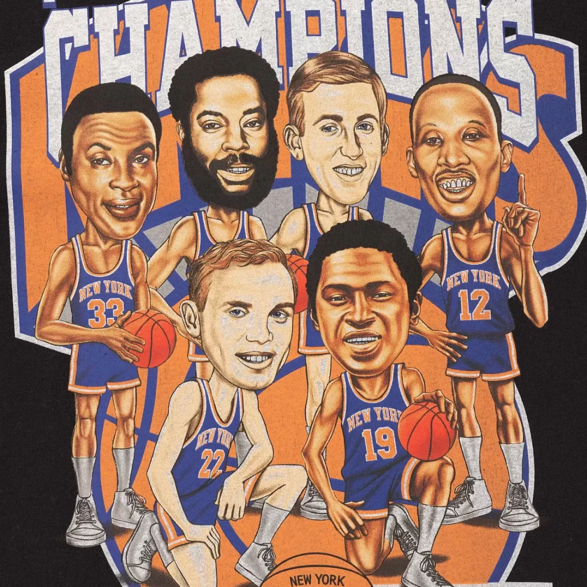 MITCHELL AND NESS Tees & Singlets<1970 Champ Caricature Tee Unisex