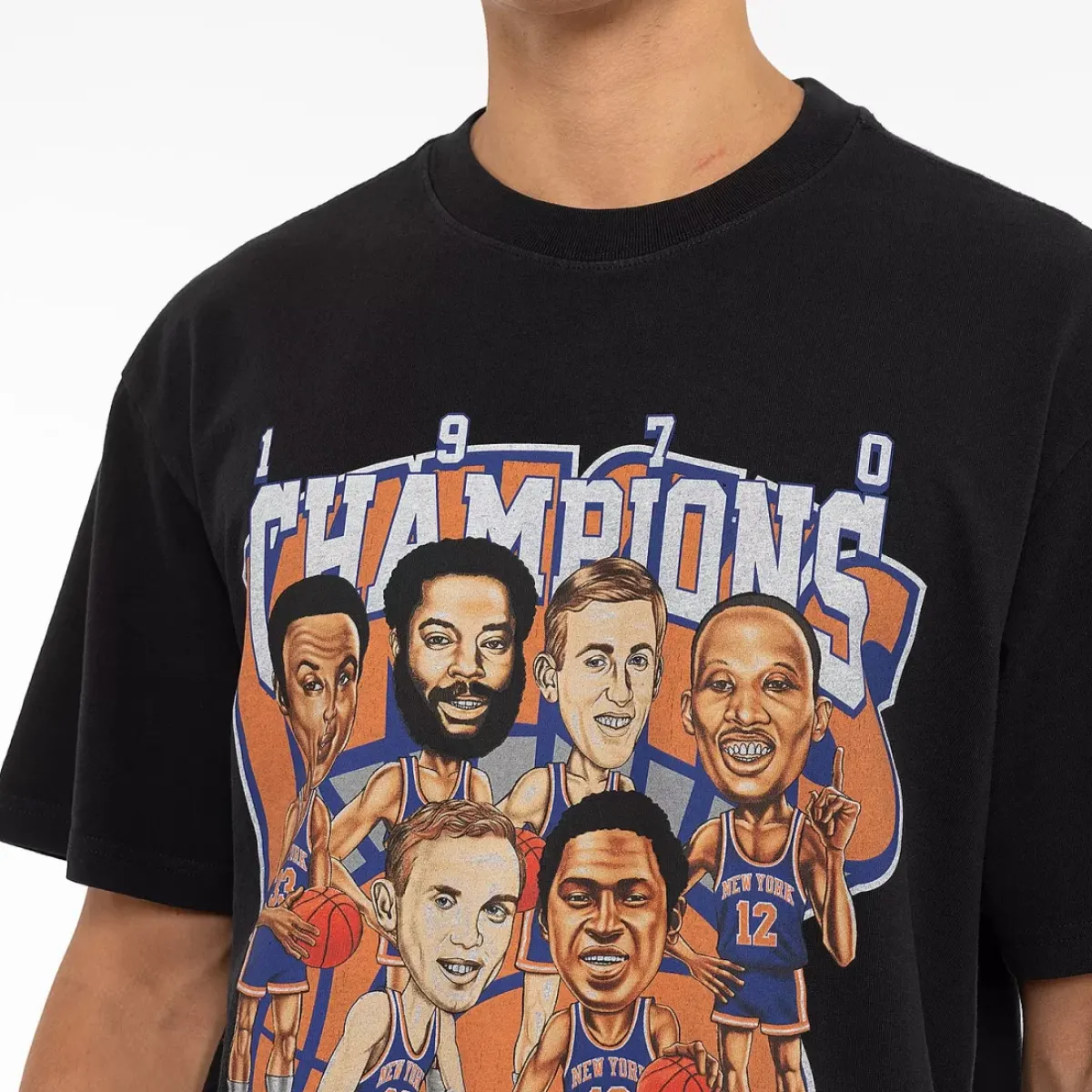 MITCHELL AND NESS Tees & Singlets<1970 Champ Caricature Tee Unisex