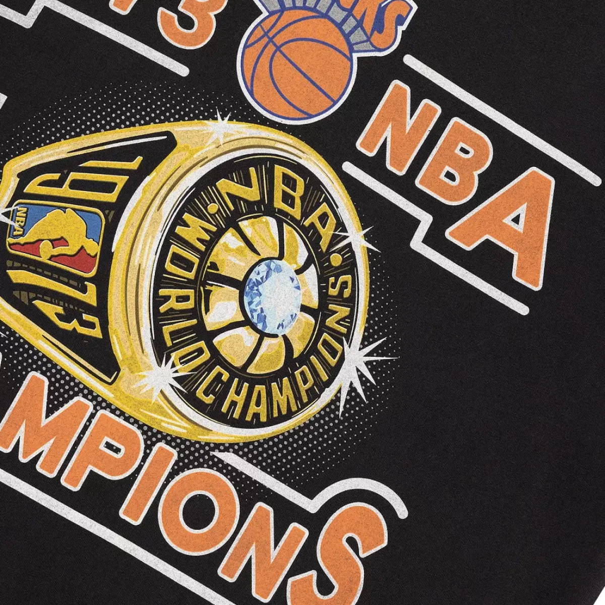 MITCHELL AND NESS Tees & Singlets<1973 Champions Tee Unisex
