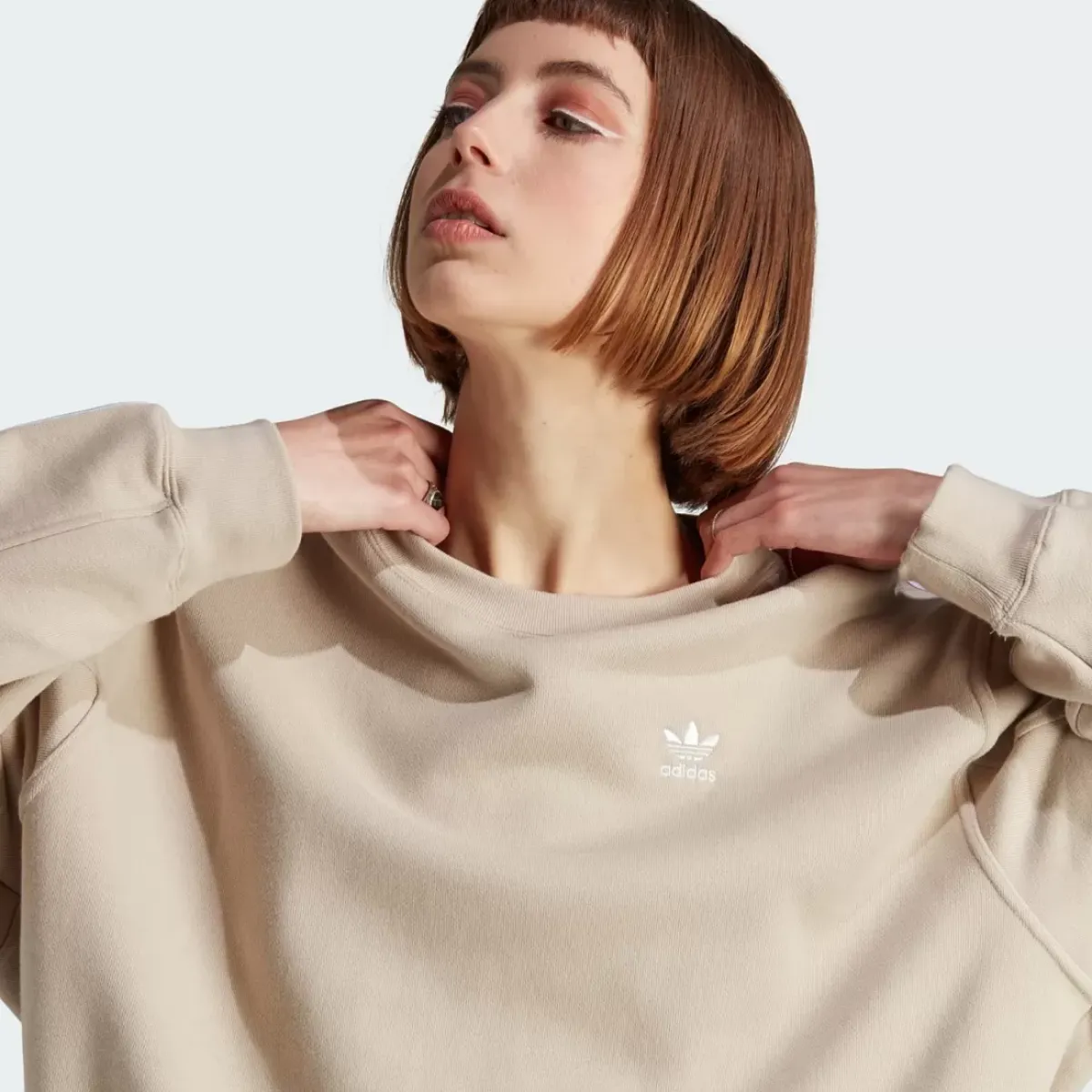 Adidas Originals Hoodies & Crews<Adicolor Classics Oversized Sweatshirt