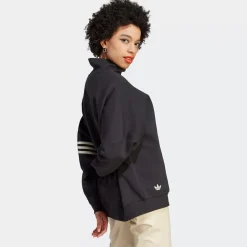 Adidas Originals Hoodies & Crews<Adicolor Neuclassics Oversized High Neck Sweatshirt