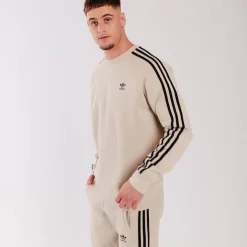 Adidas Originals Hoodies & Crews<Adidas 3-Stripes Crew