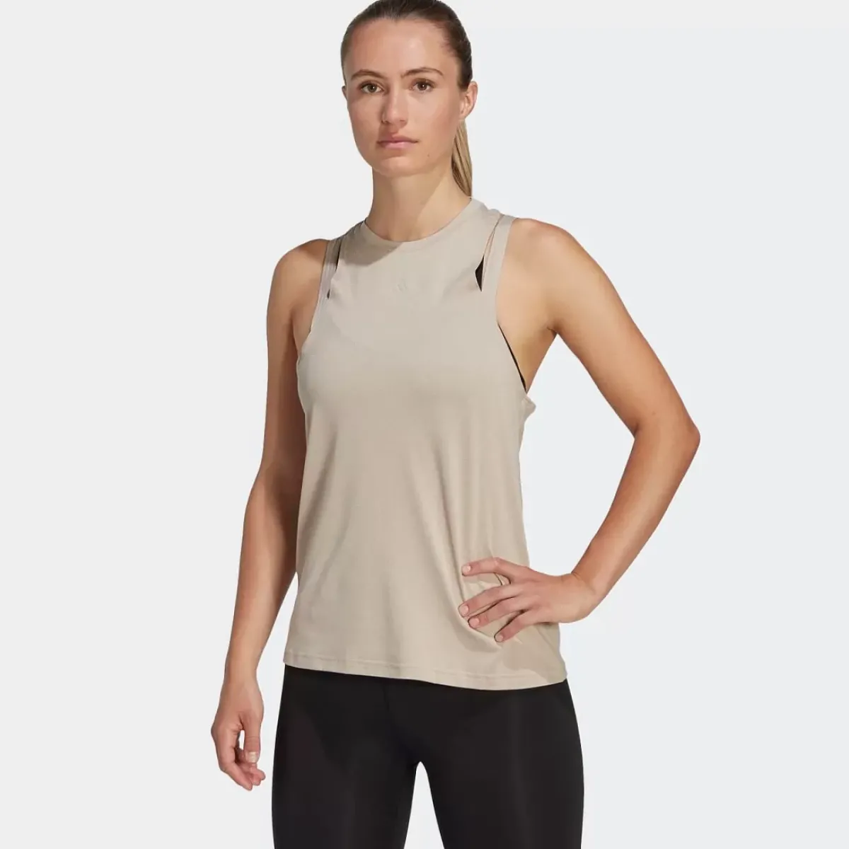 Adidas Tees & Tanks<Aeroeady Train Essentials 3 Bar Logo Tank Top