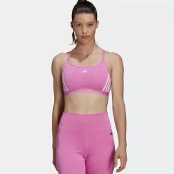 Adidas Sports Bras<Aeroreact Training Light-Support 3-Stripes Bra