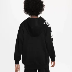 Nike Hoodies & Crews<Air Club Fleece Oversized Full-Zip Hoodie Youth