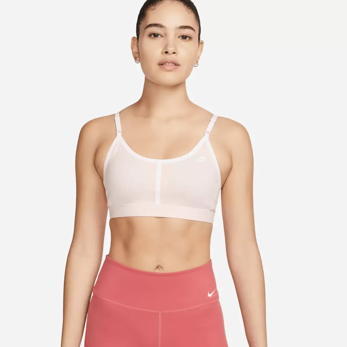 Nike Sports Bras<Air Dri-Fit Indy Light-Support Logo Tape Bra