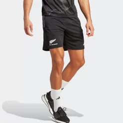 Adidas Shorts<All Blacks Rugby Gym Shorts