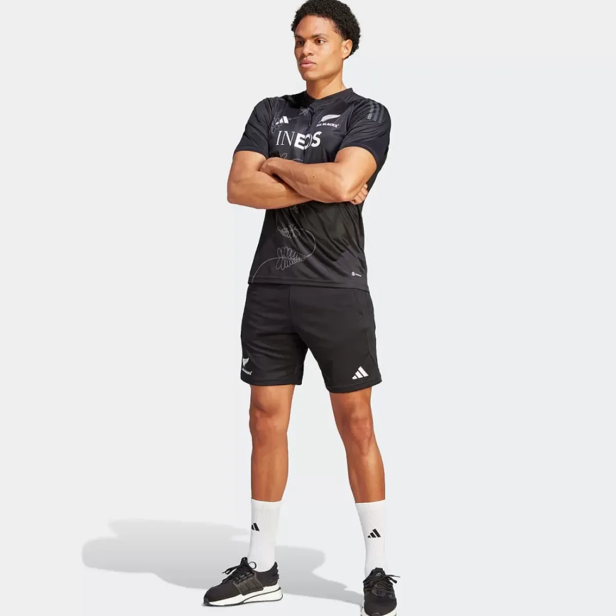 Adidas Tees & Singlets<All Blacks Rugby Performance Tee