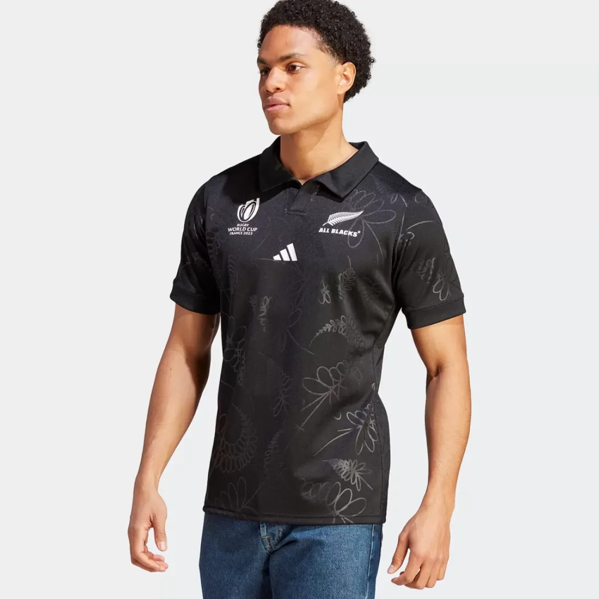 Adidas Polos & Shirts<All Blacks Rugby World Cup Home Jersey