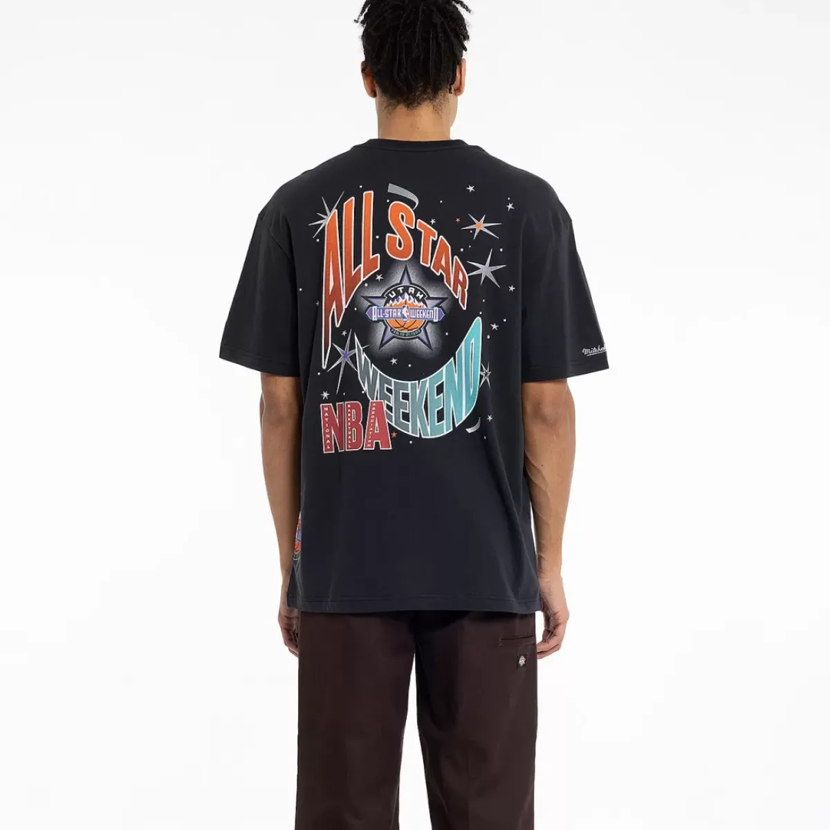 MITCHELL AND NESS Tees & Singlets<All Star Burst Tee Unisex
