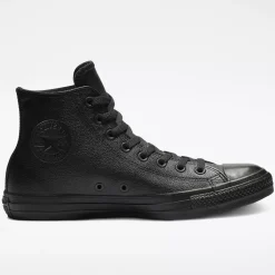 Converse Sneakers<All Star Leather High Black Mono Unisex