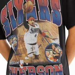 MITCHELL AND NESS Tees & Singlets<Allen Iverson Philadelphia 76Ers Photo Player Tee