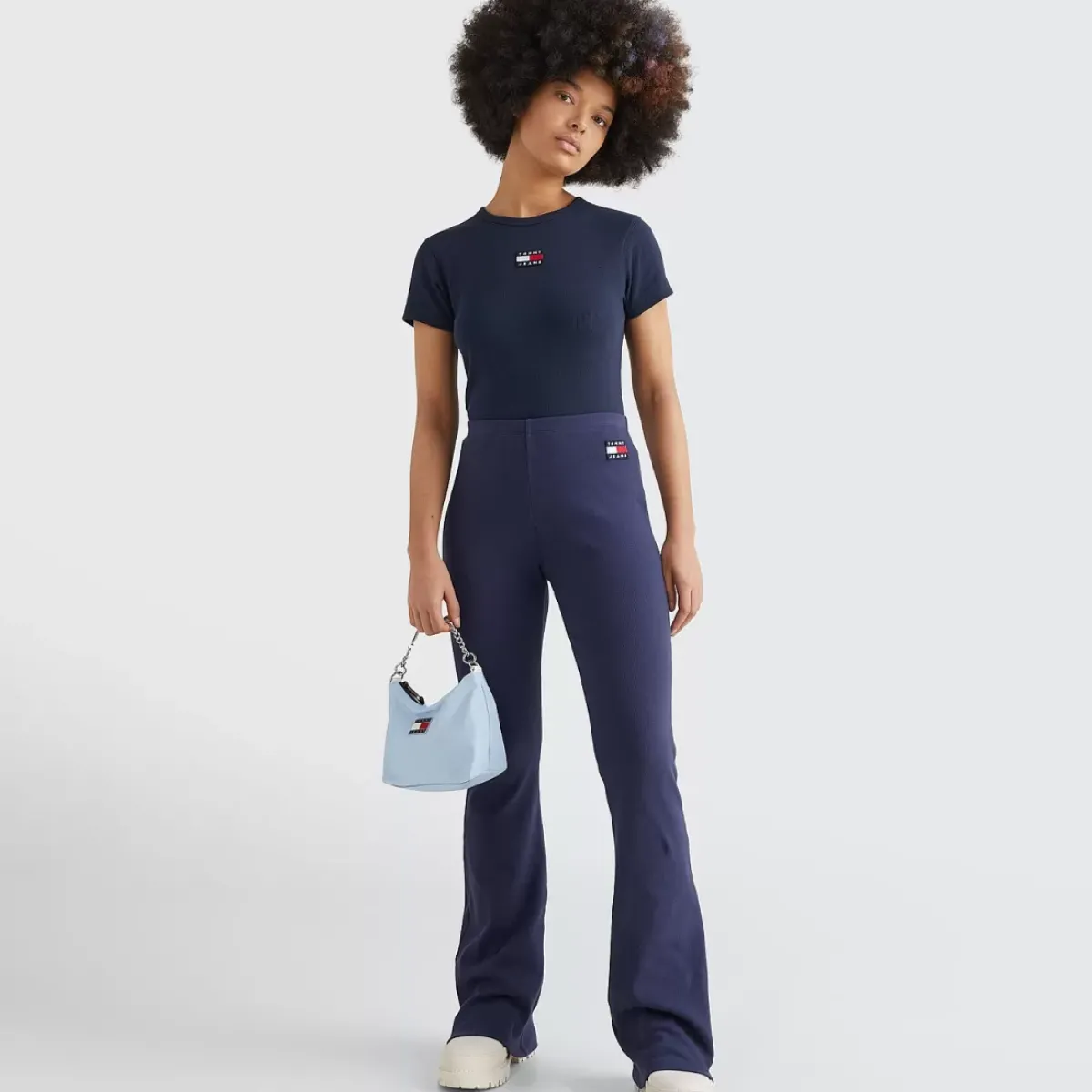 TOMMY HILFIGER Tights<Badge Full Length Skinny Flared Leggings