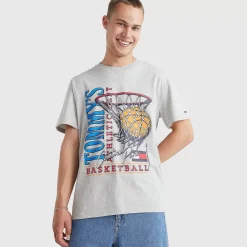 TOMMY HILFIGER Tees & Singlets<Basketball-Inspired Vintage Relaxed T-Shirt