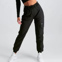 Aim Pants & Sweats<Black Cargo Pants