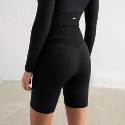 Aim Tights<Black Limitless Seamless Biker Shorts