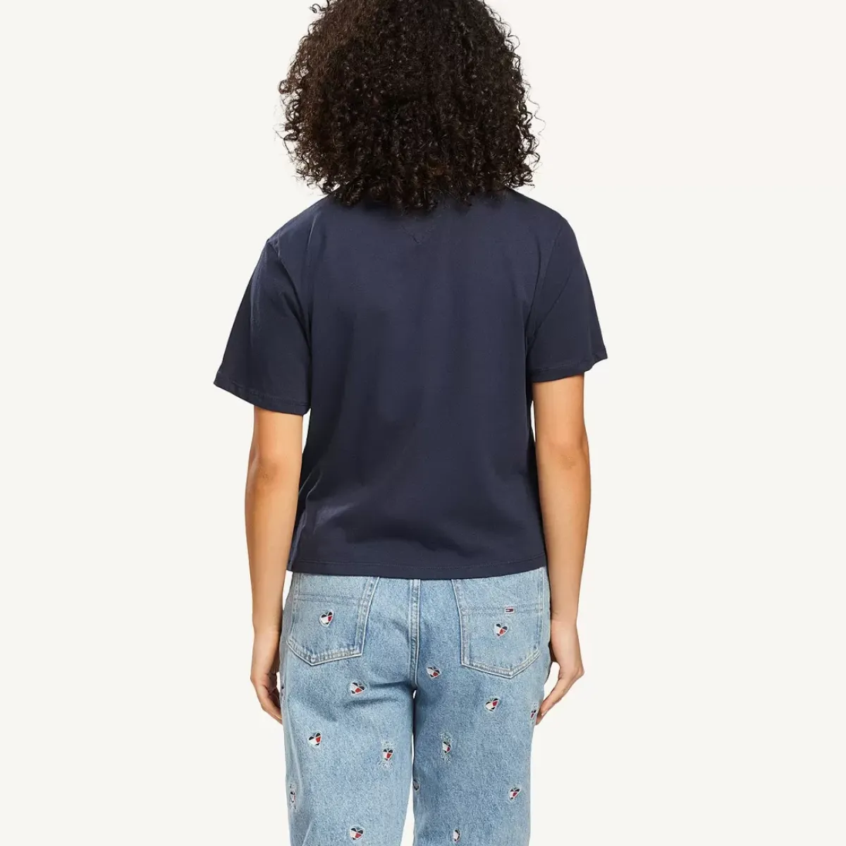 TOMMY HILFIGER Tees & Tanks<Boxy Crop Essential Logo Tee