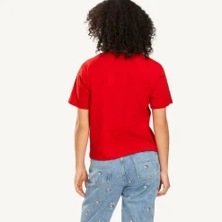 TOMMY HILFIGER Tees & Tanks<Boxy Crop Essential Logo Tee