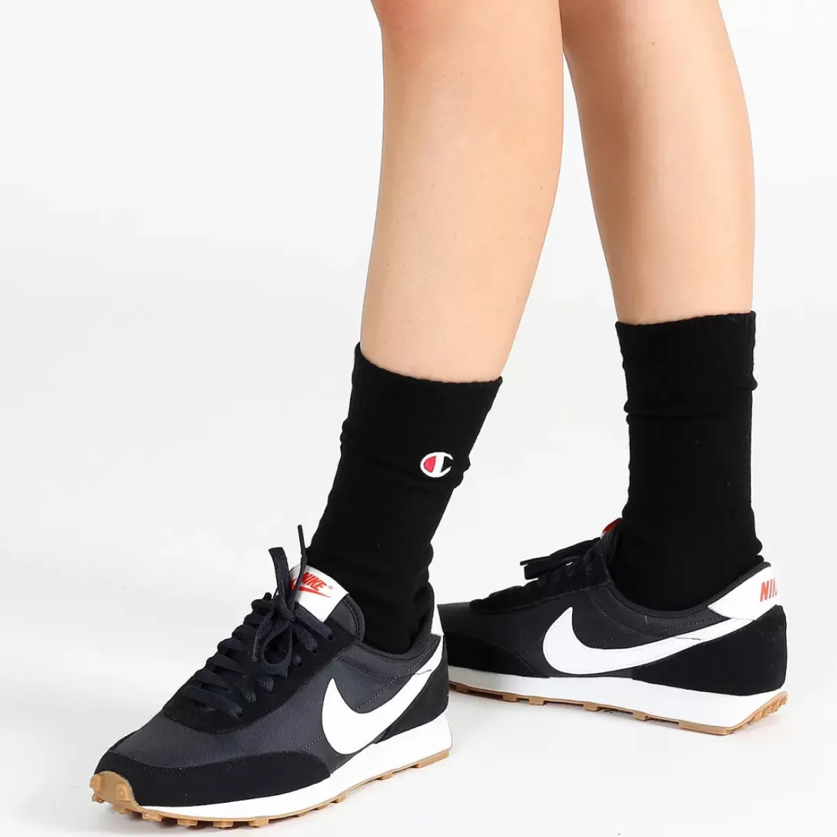 Champion Socks & Underwear<C Logo Crew 2 Pack