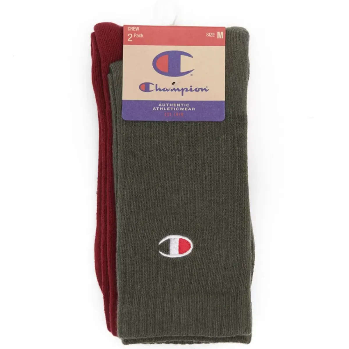 Champion Socks & Underwear<C Logo Crew Socks 2 Pack
