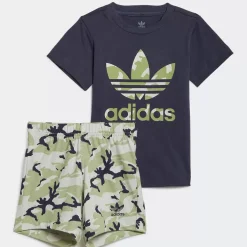 Adidas Originals Sets<Camo Shorts And Tee Set Infants