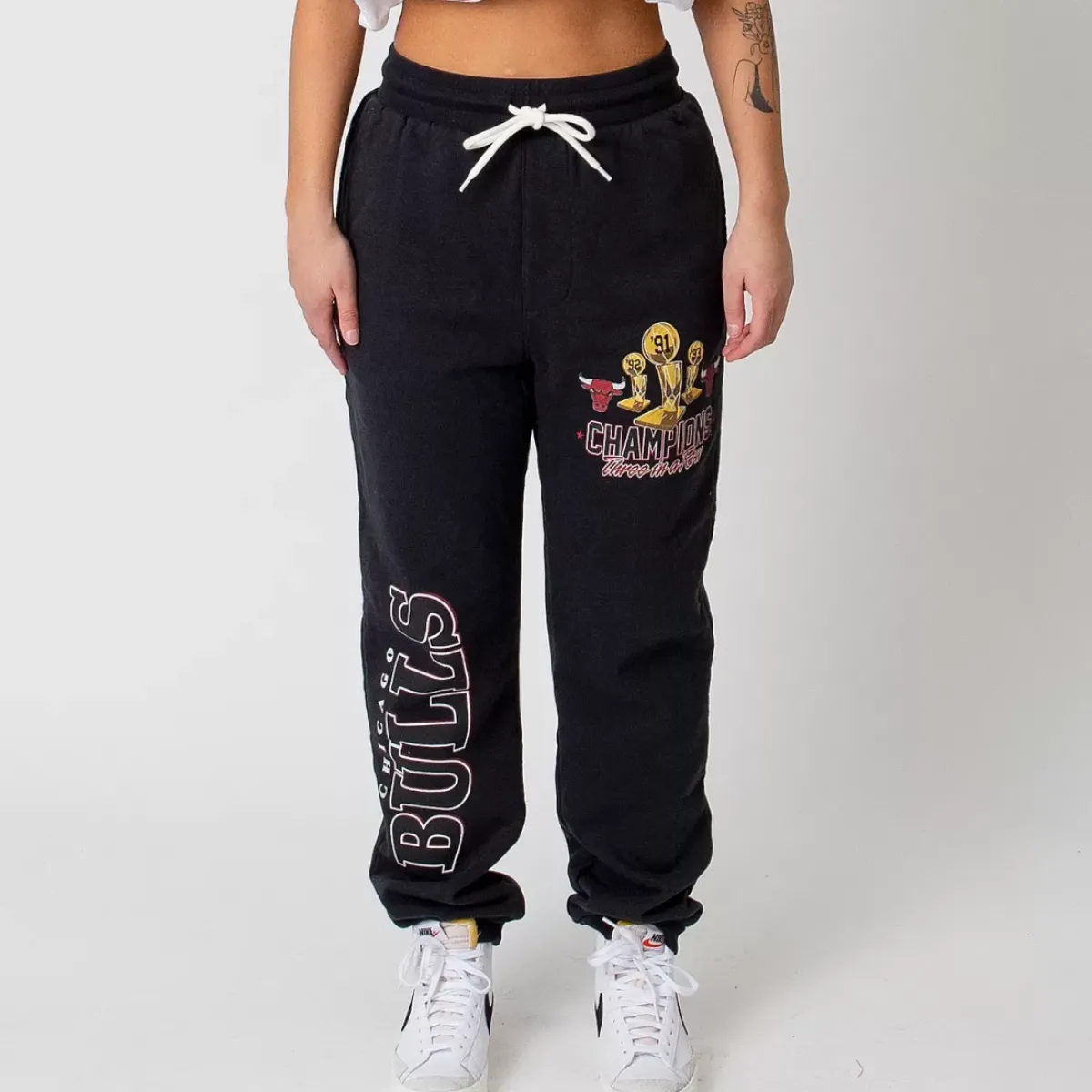 MITCHELL AND NESS Pants & Sweats<Chicago Bulls Champs Trophy Tracks Unisex