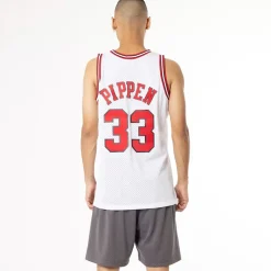 MITCHELL AND NESS Tees & Singlets<Chicago Bulls Swingman Jersey