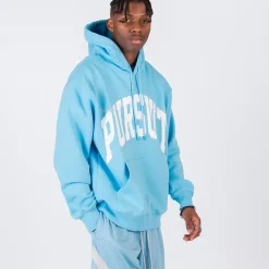 Pursuit of Happiness Hoodies & Crews<Classic Heavyweight Pullover In Skylight/Sand
