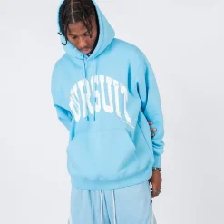 Pursuit of Happiness Hoodies & Crews<Classic Heavyweight Pullover In Skylight/Sand