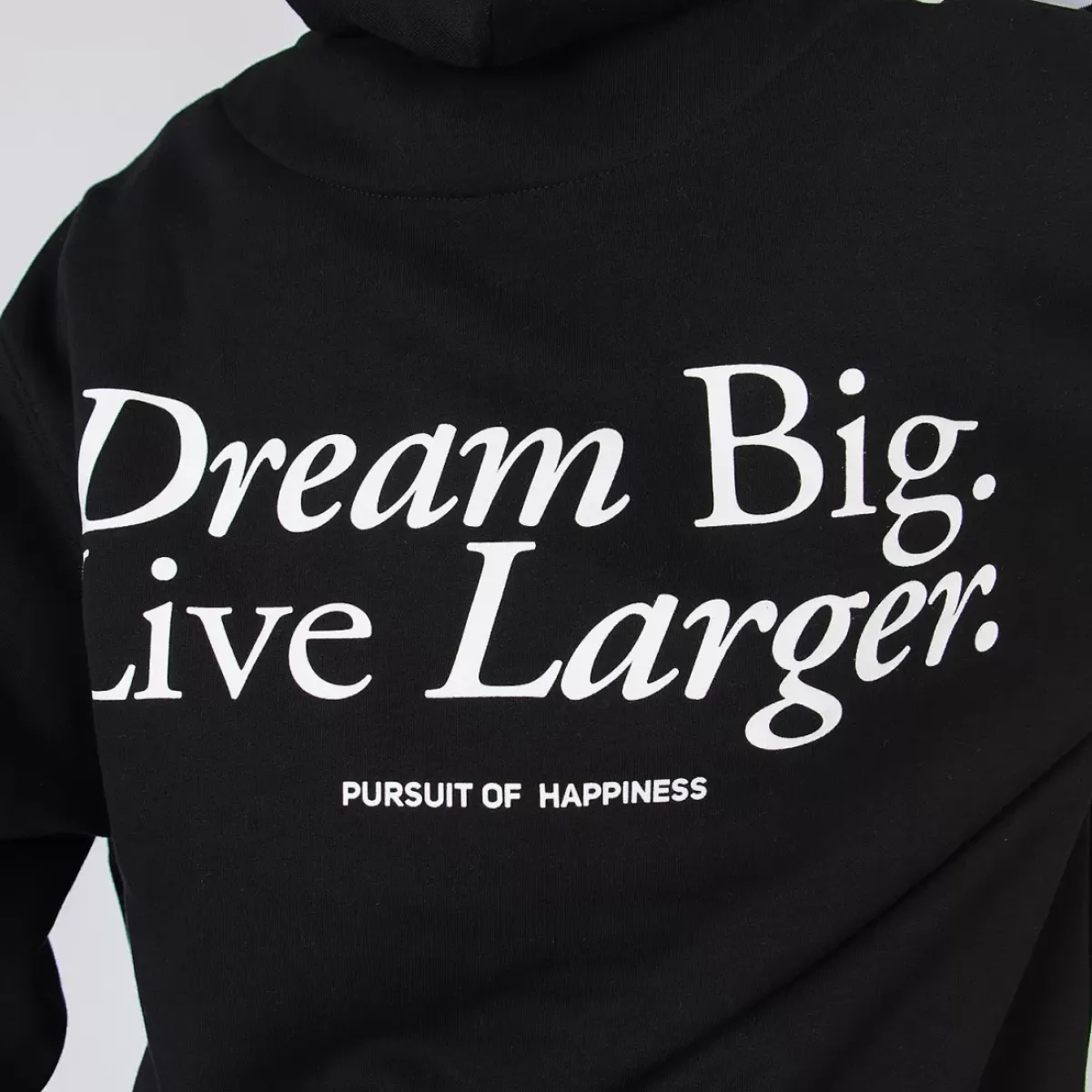 Pursuit of Happiness Hoodies & Crews<Classic Heavyweight Pullover In Midnight/White