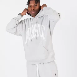 Pursuit of Happiness Hoodies & Crews<Classic Heavyweight Pullover In Concrete/White/Sand