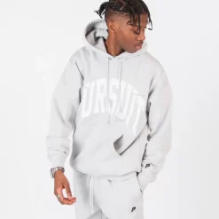 Pursuit of Happiness Hoodies & Crews<Classic Heavyweight Pullover In Concrete/White/Sand
