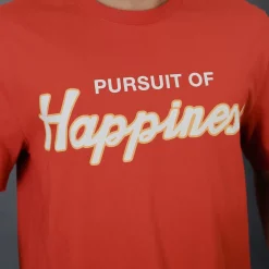 Pursuit of Happiness Tees & Singlets<Classic Track Happiness Tee Red
