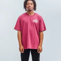 Pursuit of Happiness Tees & Singlets<Classic Track Lessons Tee In Boysenberry/White