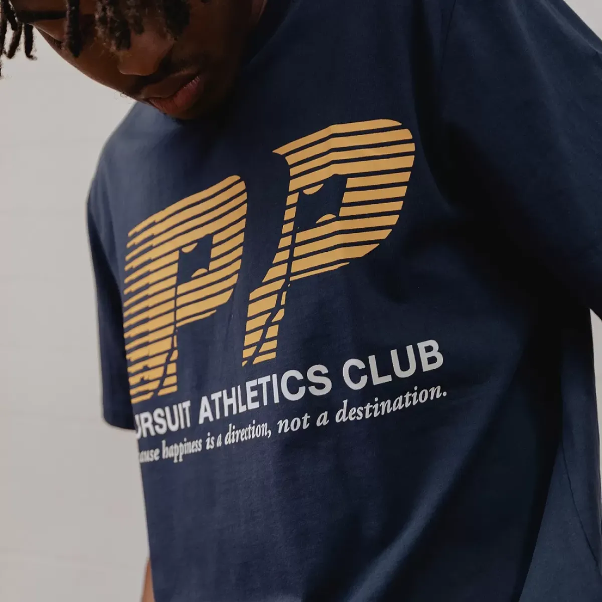 Pursuit of Happiness Tees & Singlets<Classic Track Tee Deep Sea