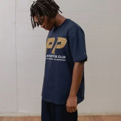 Pursuit of Happiness Tees & Singlets<Classic Track Tee Deep Sea