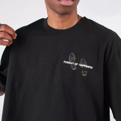Pursuit of Happiness Tees & Singlets<Classic Track Tee Move Print In Black/Otter/White
