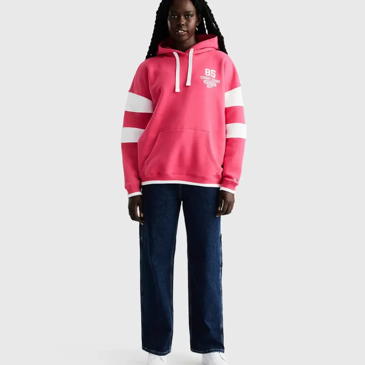 TOMMY HILFIGER Hoodies & Crews<College Oversized Fit Hoodie