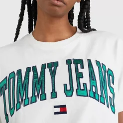 TOMMY HILFIGER Tees & Tanks<College Relaxed Fit Logo T-Shirt
