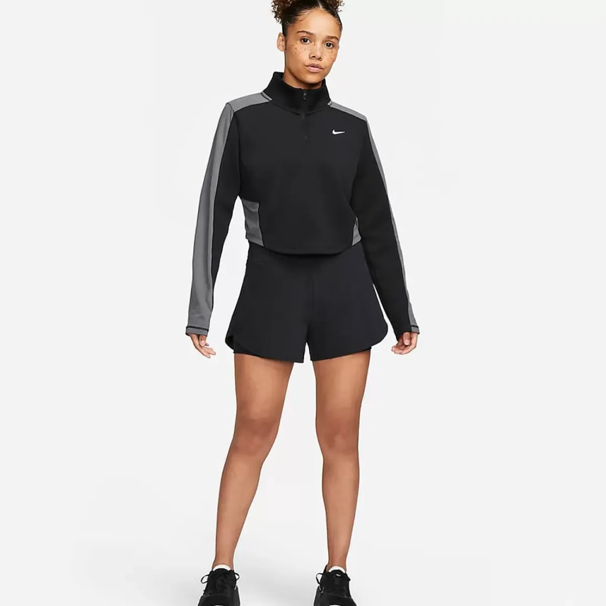 Nike Shorts<Dri-Fit Bliss Mid-Rise Shorts