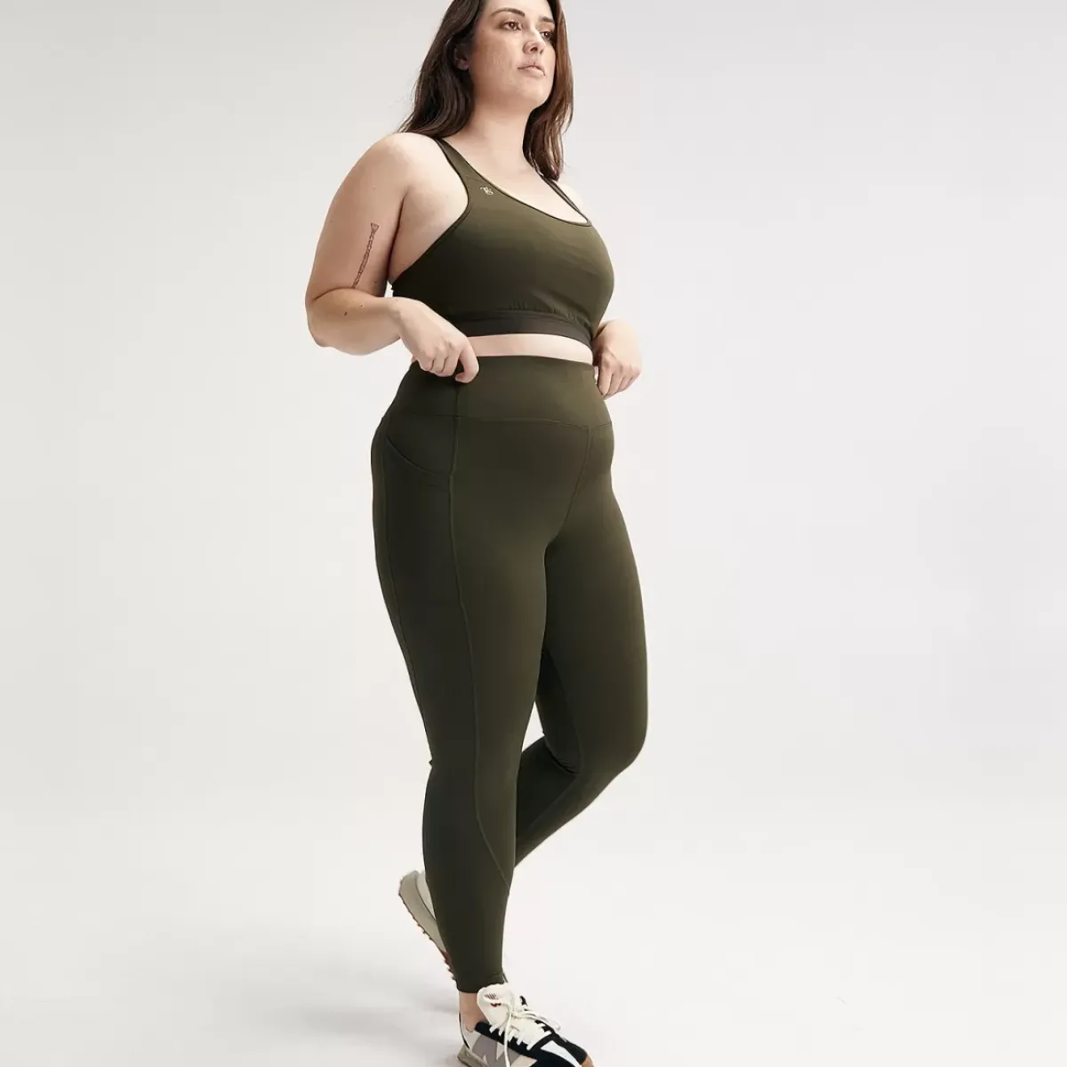 Taylor Sport Tights<Energy Full Length Tight Khaki