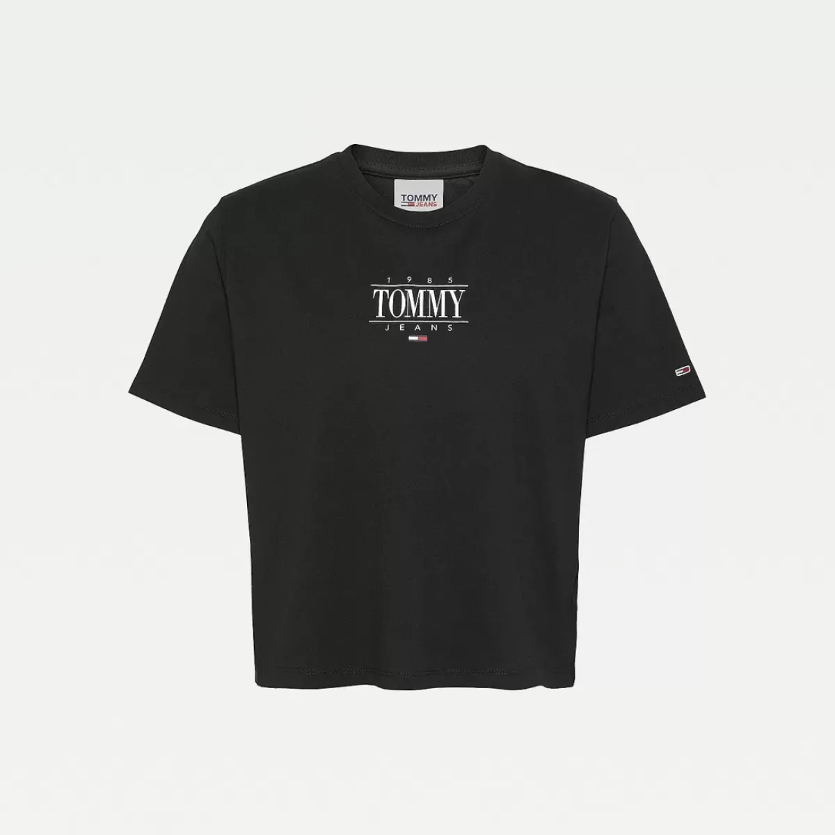 TOMMY HILFIGER Tees & Tanks<Essential Cropped Logo T-Shirt
