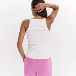 Taylor Sport Tees & Tanks<Essential Tank In White