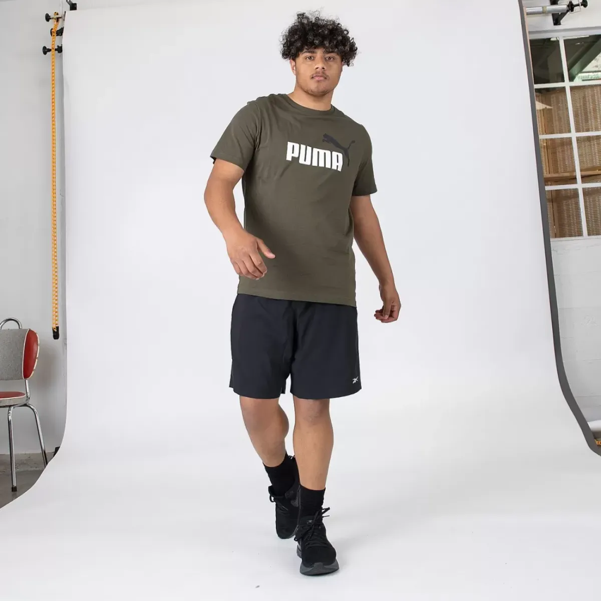 Puma Tees & Singlets<Essentials+ 2 Colour Logo Tee