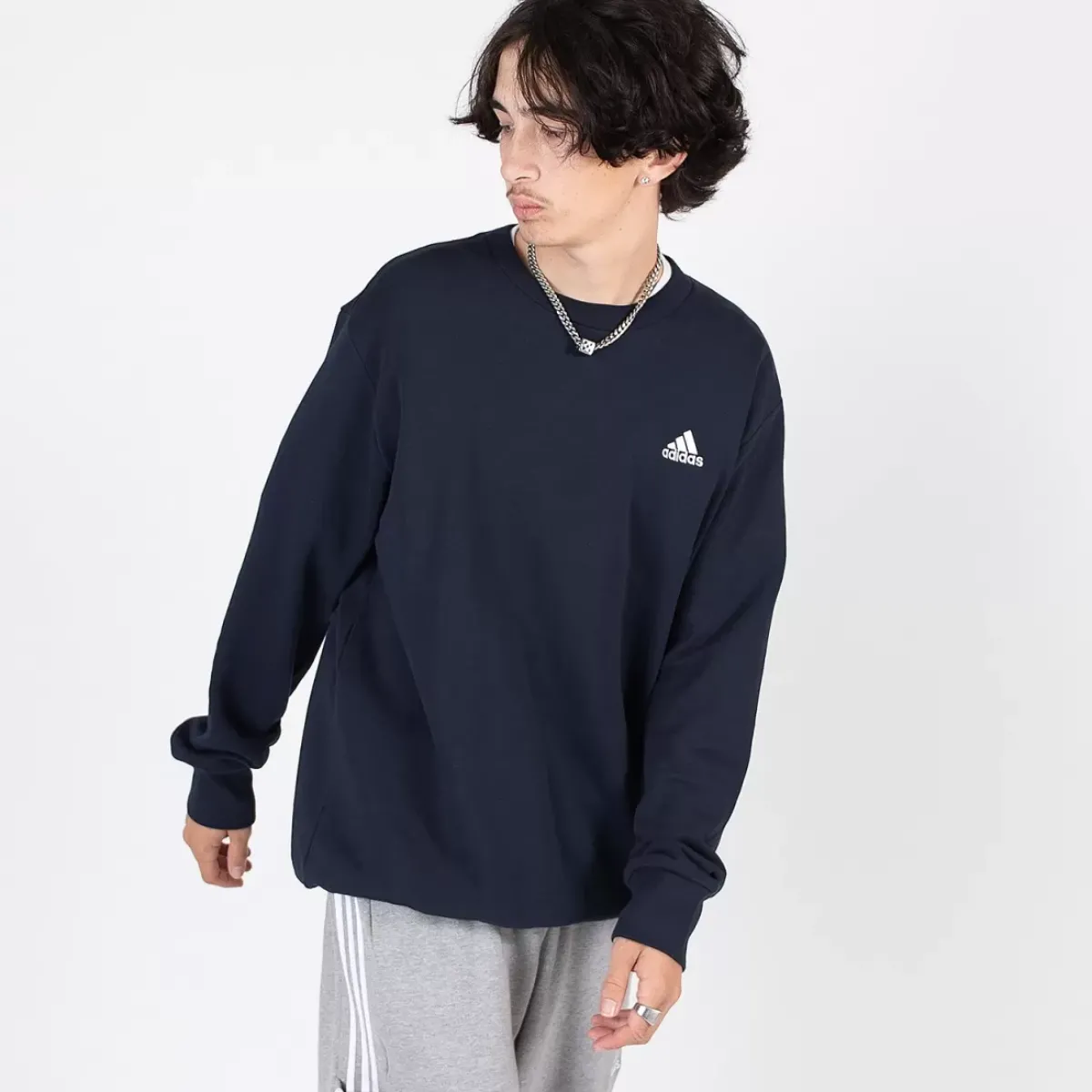 Adidas Sportswear Hoodies & Crews<Essentials French Terry Embroidered Sweatshirt