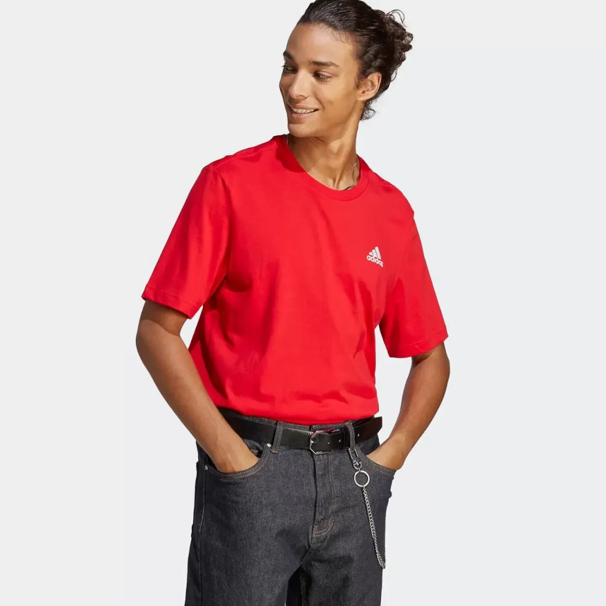 Adidas Sportswear Tees & Singlets<Essentials Single Jersey Embroidered Small Logo Tee