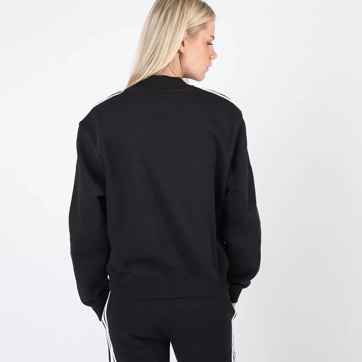 Adidas Sportswear Hoodies & Crews<Essentials 3-Stripes Half Neck Fleece Sweatshirt