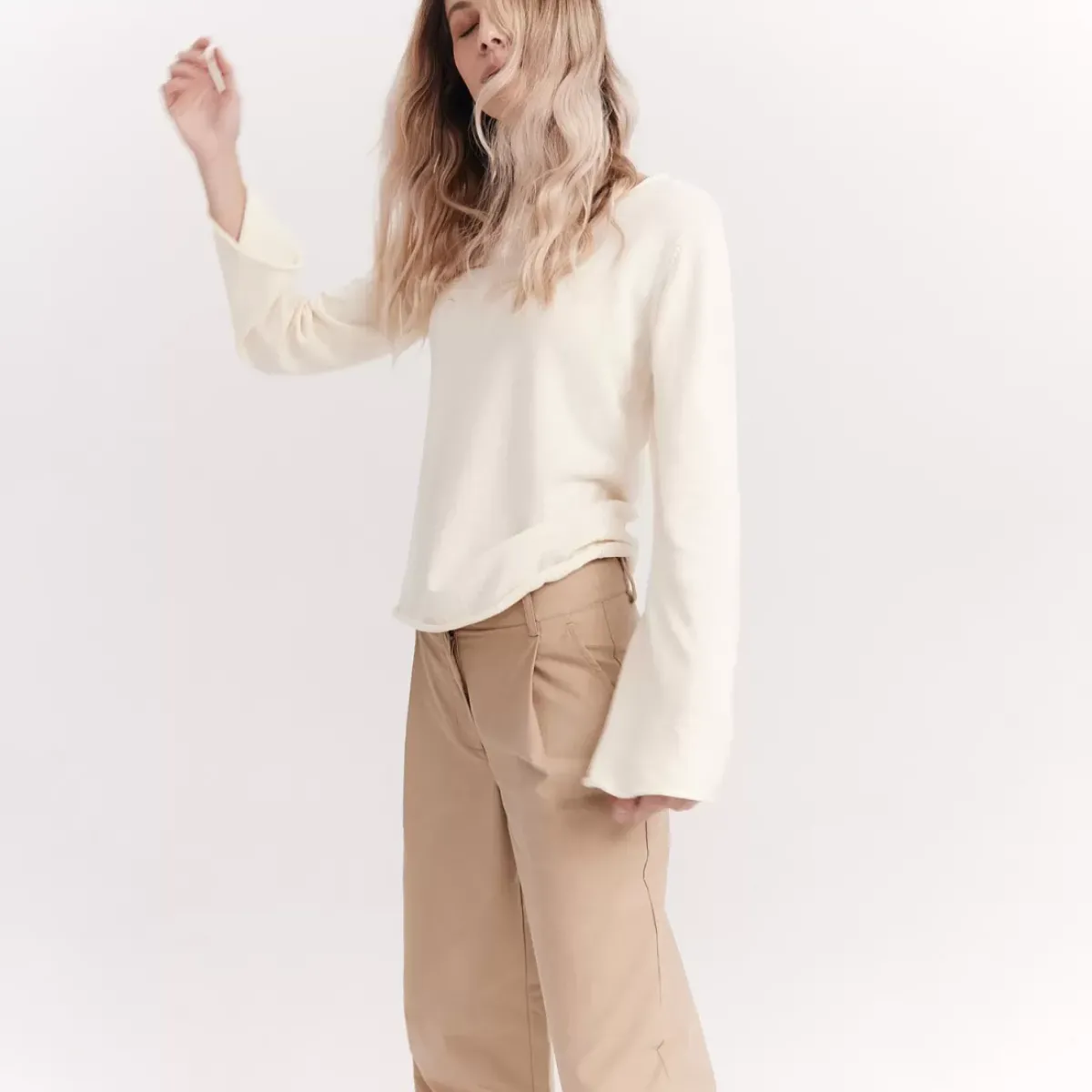Taylor Sport Pants & Sweats<Everyday Pant In Beige