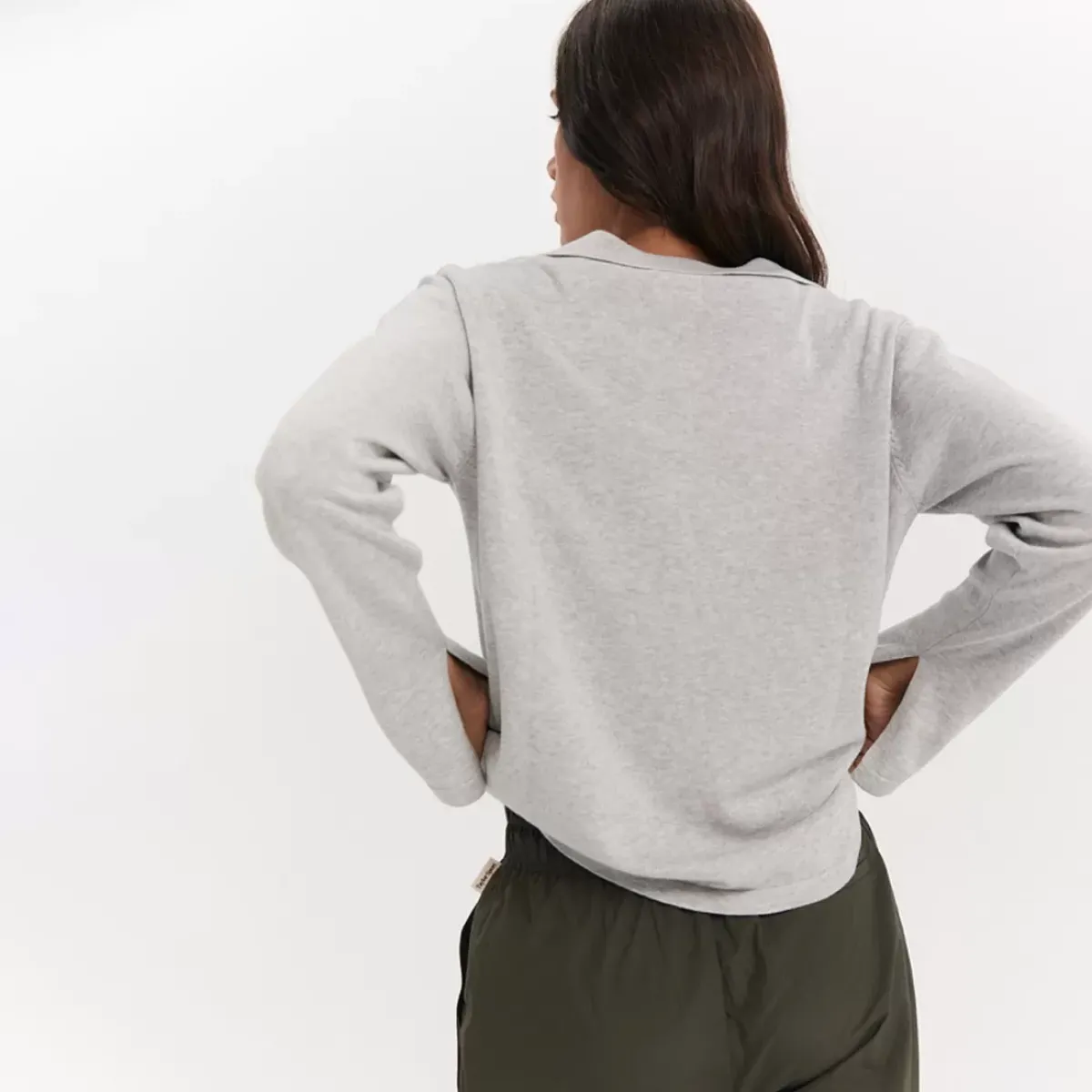 Taylor Sport Tees & Tanks<Florence Top In Grey Marle