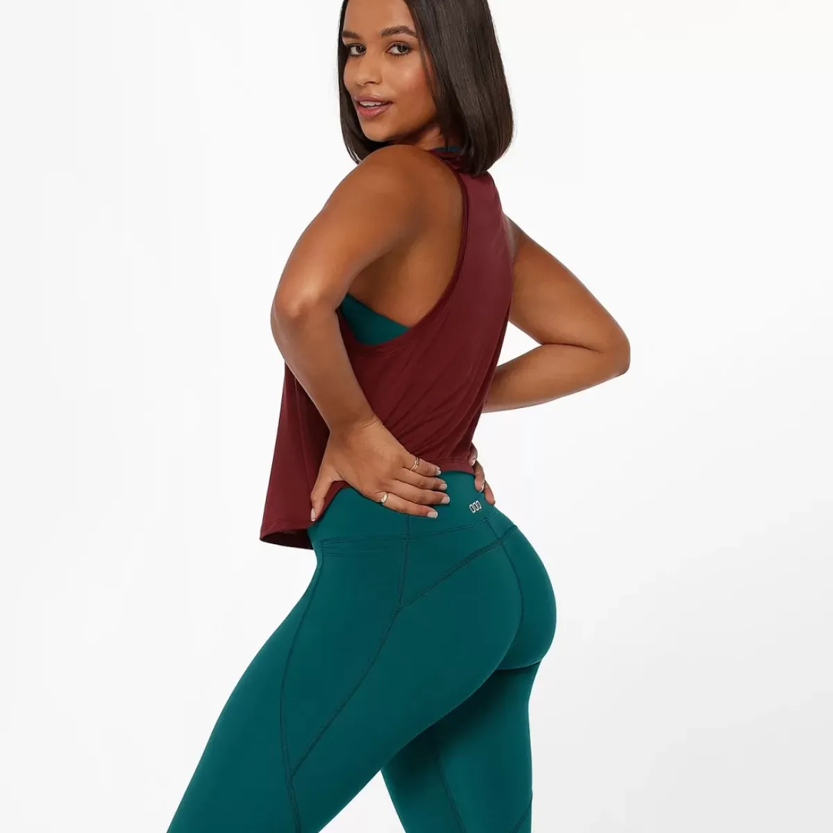 Lorna Jane Tees & Tanks<Full Time Active Cropped Tank